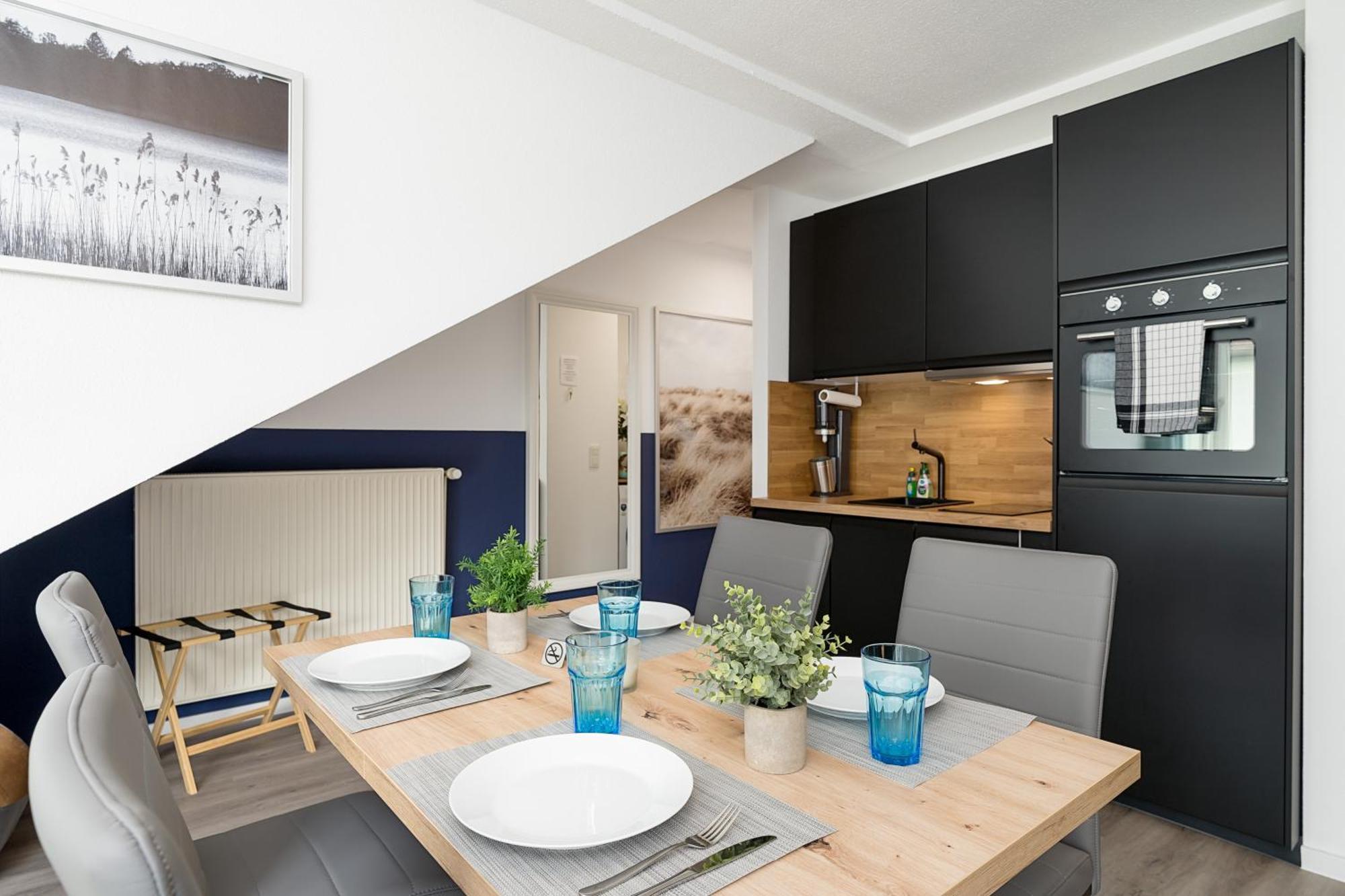 Federnest: Luxury Studio with King Bed & Home Office Duisburg Exterior photo